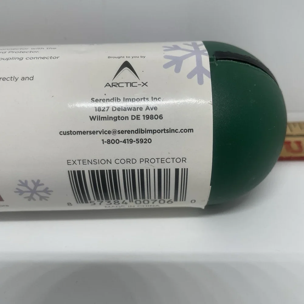 New Outdoor Extension Cord Protector‎ Safety Seal, Water Resistant, Holds Cords